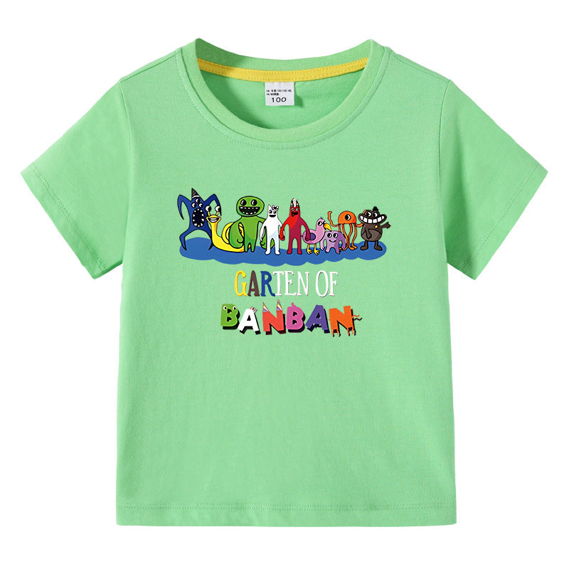 Summer short sleeved T-shirt for boys