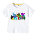 Children's summer clothing short sleeved T-shirt for boys and girls