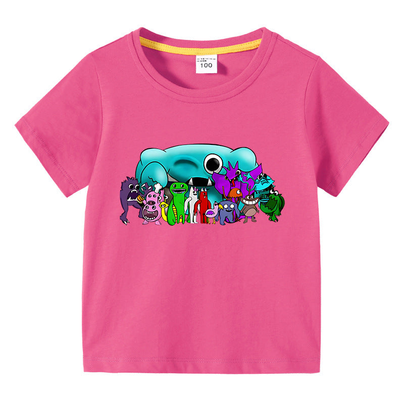 Summer short sleeved T-shirt for boys