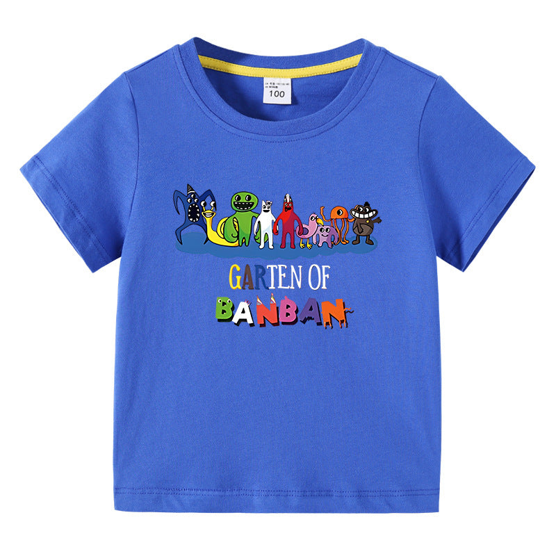 Summer short sleeved T-shirt for boys