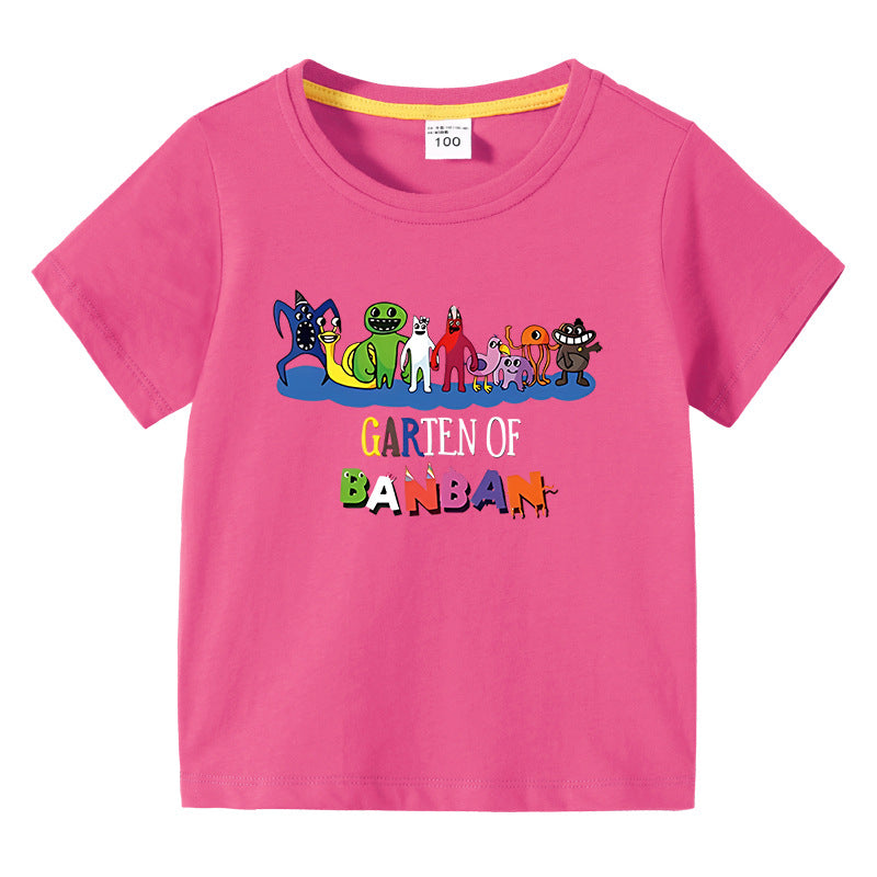 Summer short sleeved T-shirt for boys