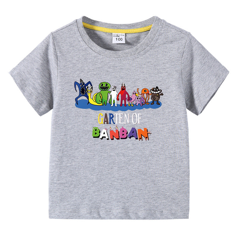 Summer short sleeved T-shirt for boys