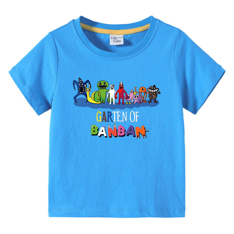 Summer short sleeved T-shirt for boys