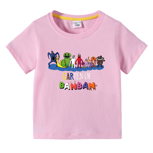 Boys' Summer T-Shirt – Classic Colors (80–150cm)