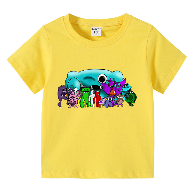 Summer short sleeved T-shirt for boys