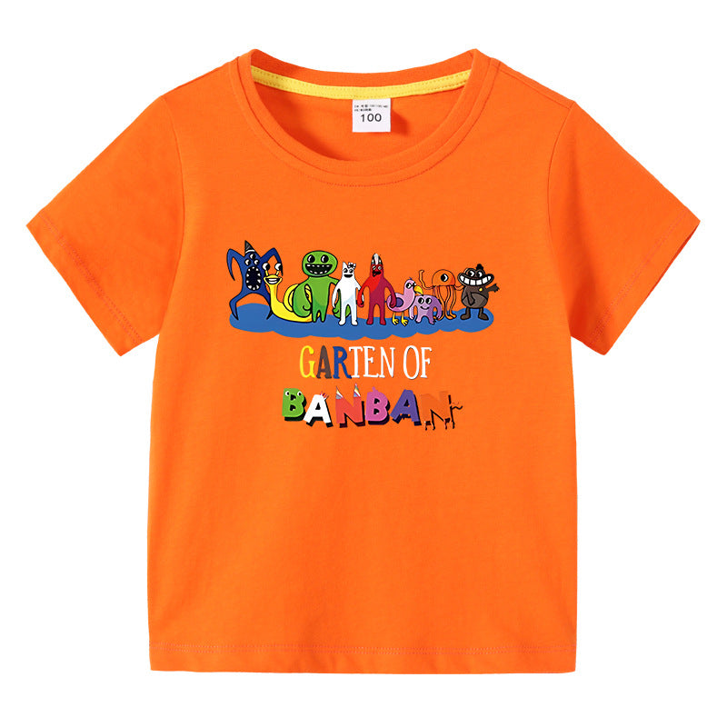 Summer short sleeved T-shirt for boys