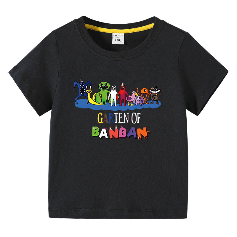 Summer short sleeved T-shirt for boys