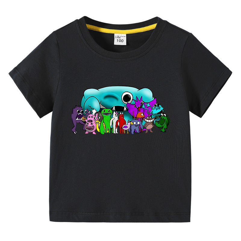 Summer short sleeved T-shirt for boys