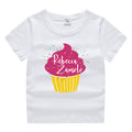 Children's summer short sleeved T-shirt
